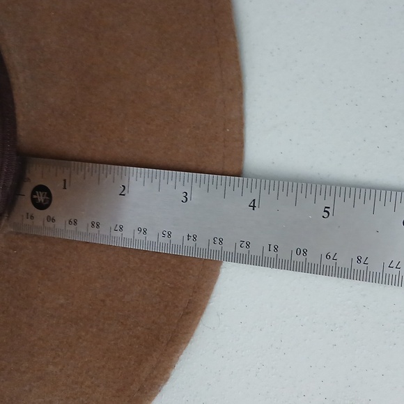 Rockmount Ranch Wear - 100% Wool - Brown Cowboy/Western Hat - 7 1/8 - Picture 10 of 12